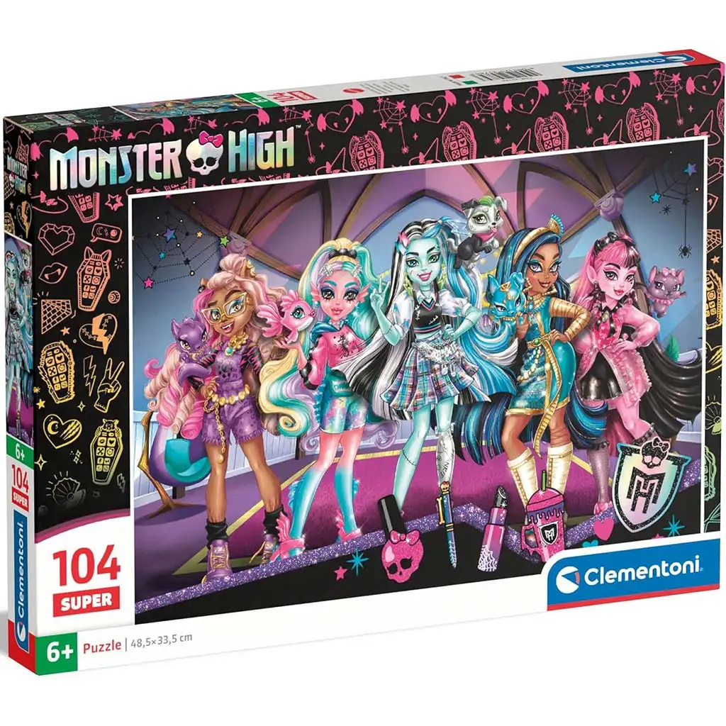 Monster High 104-teiliges Super-Puzzle - Clementoni