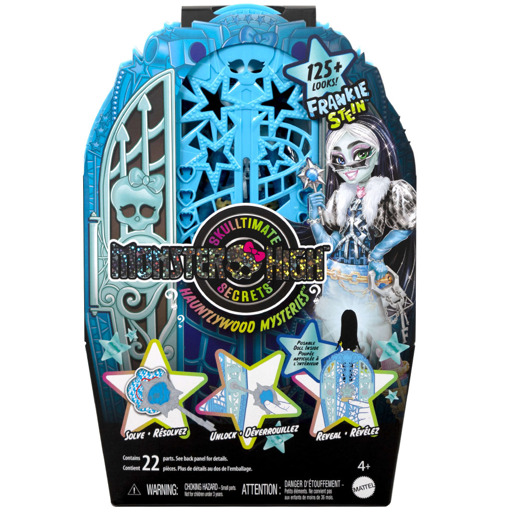 Monster High: Die Geheimnisse furchtbar guter Freundinnen – Gruselige Ermittlungen Frankie Puppe – Mattel