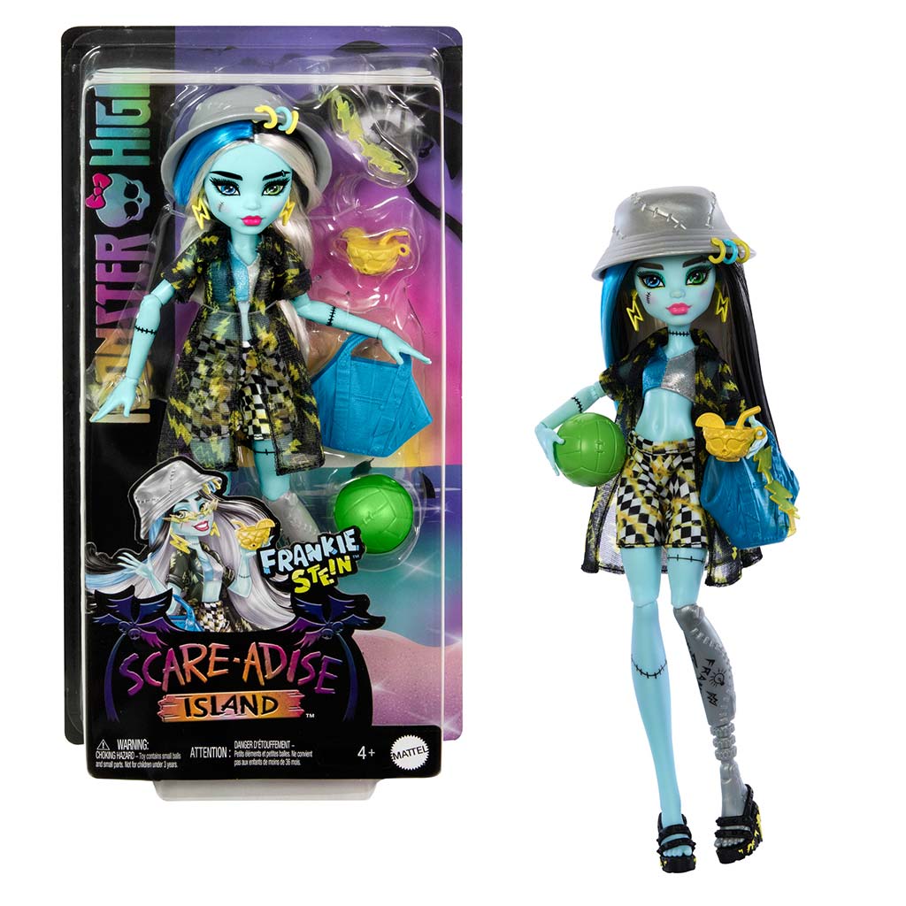 Monster High Frankie Scare-Adise Puppe – Mattel