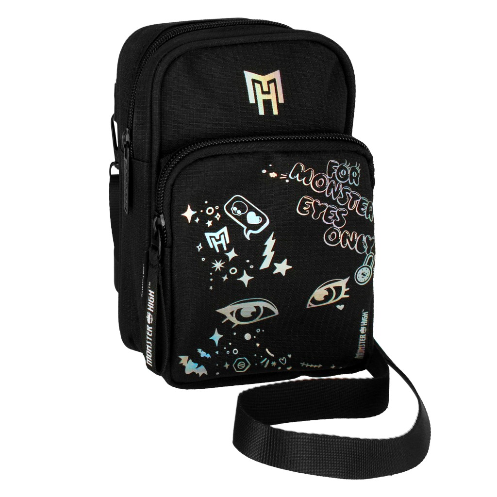 Monster High Mini-Umhängetasche schwarz