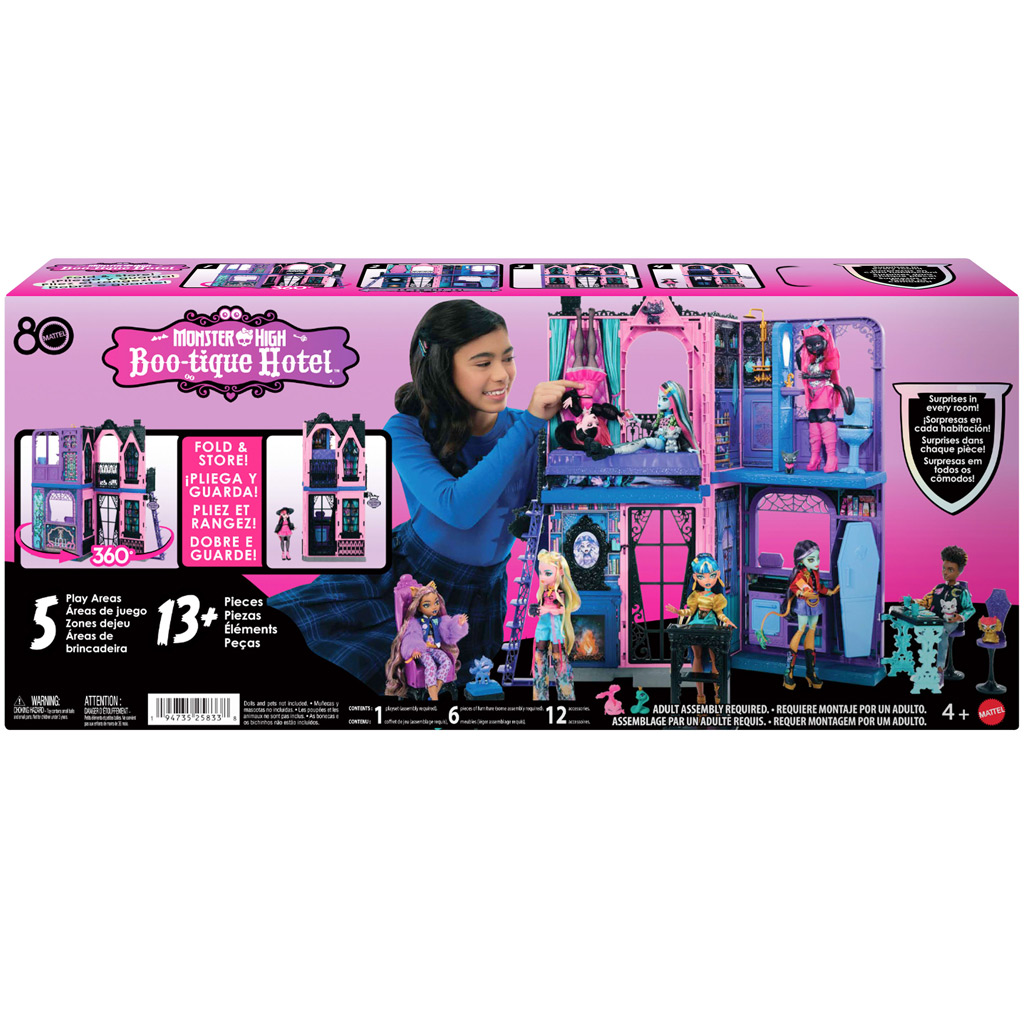 Monster High Monsterschlafplatz – Boo-tique Hotel Spielset – Mattel