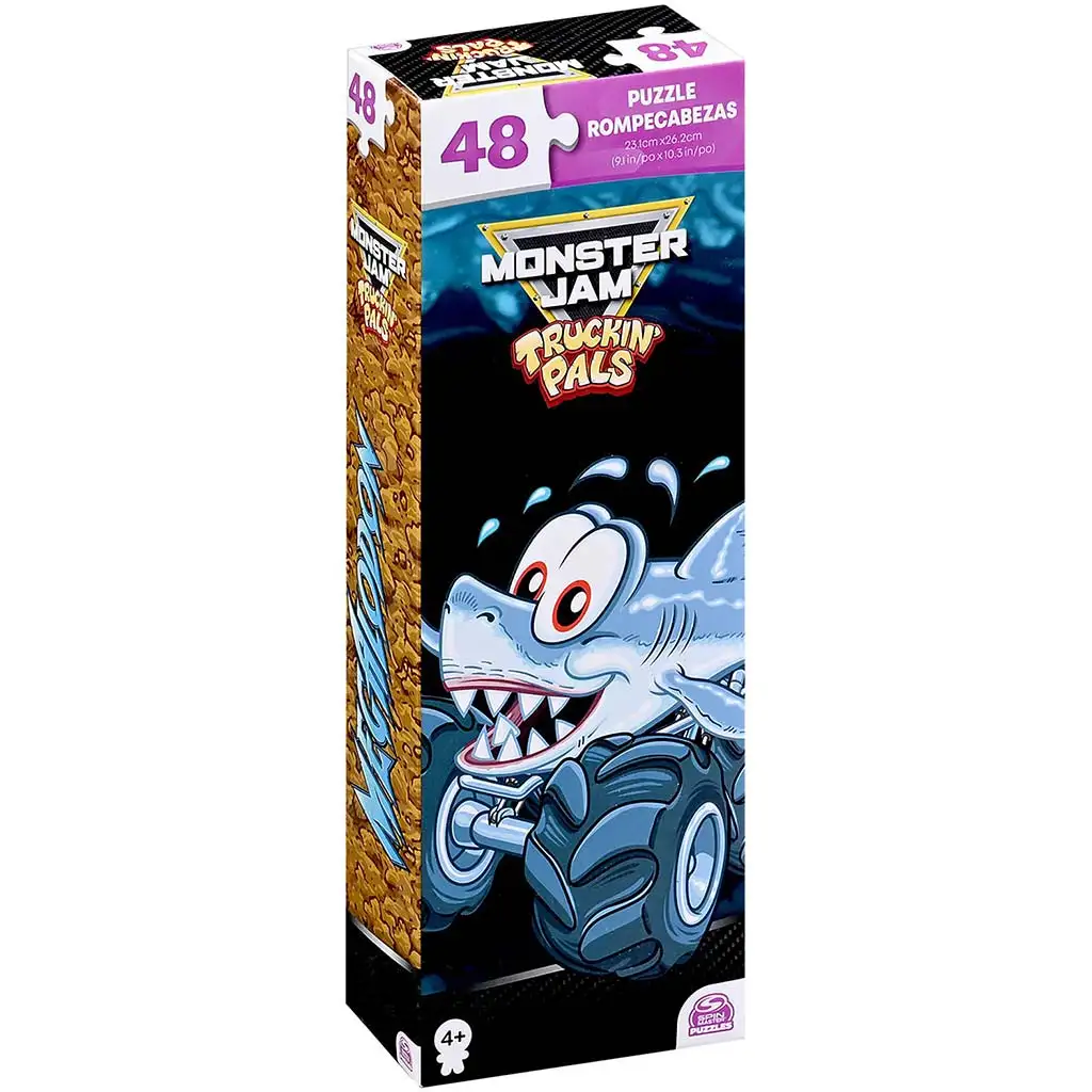 Monster Jam Trucklin Pals 48-teiliges Puzzle - Spin Master