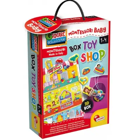 Montessori: Baby Box Fertigkeitstraining Formensortier-Puzzle - Meine Spielsachen