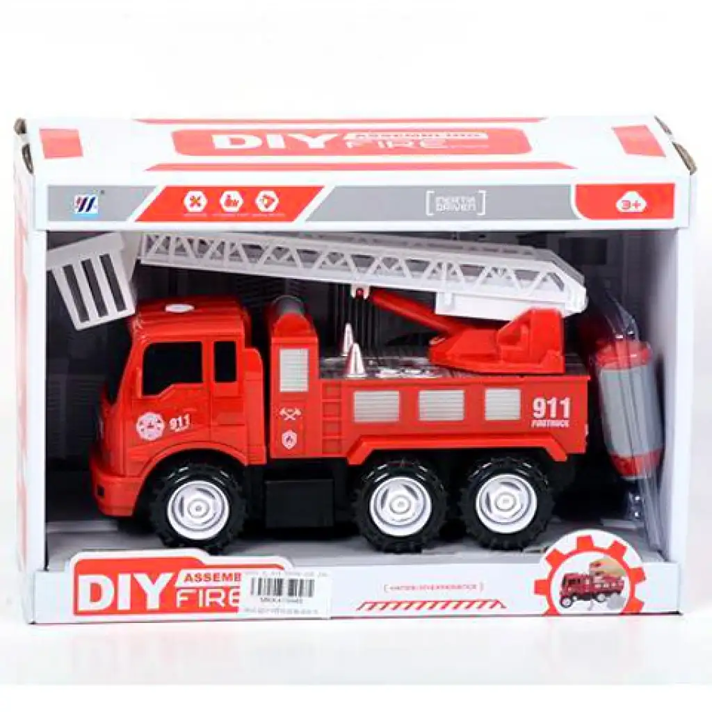 Montierbares Feuerwehrauto mit Hubkorb 17cm