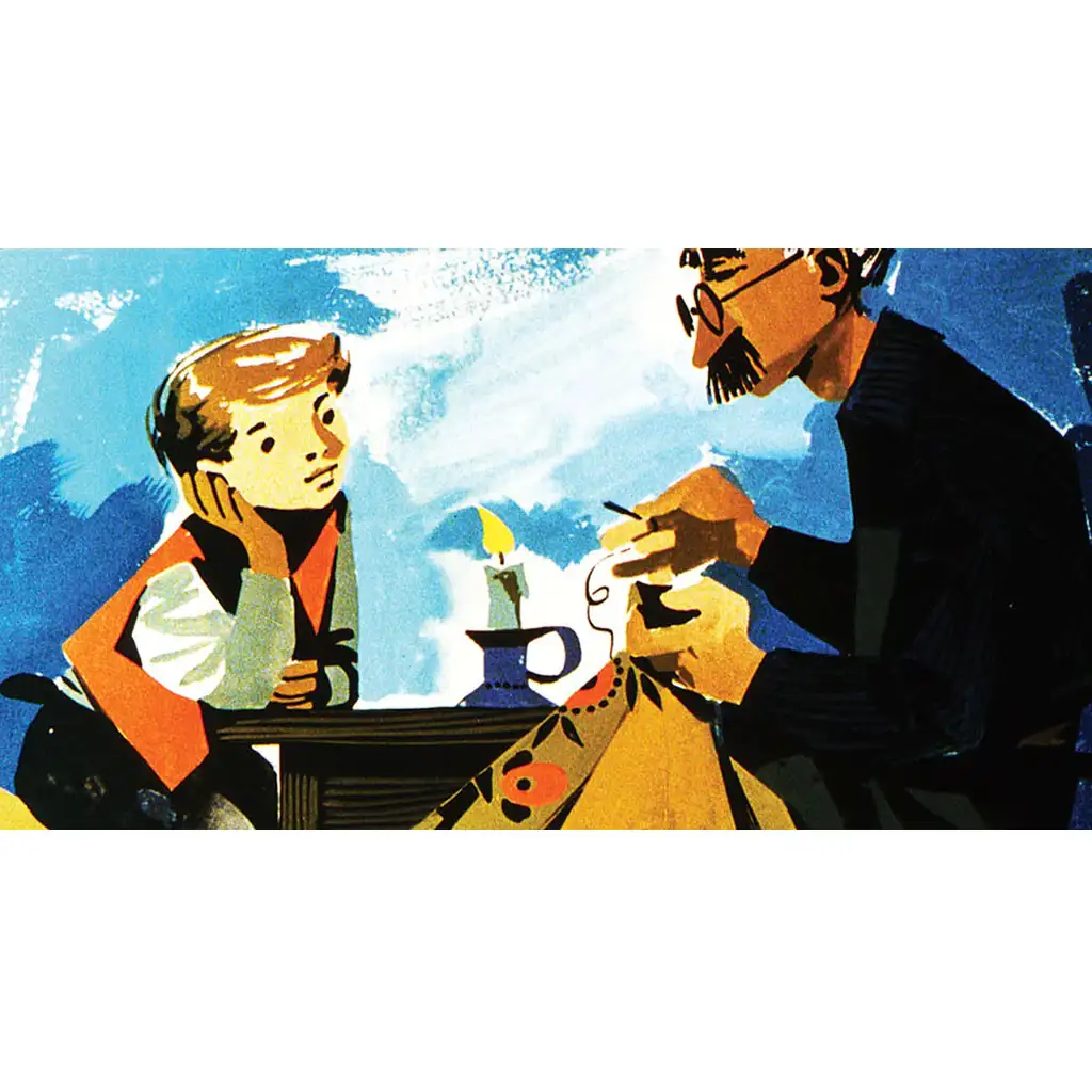 Móra Ferenc: Der Schatzsucher-Kinderkittel-Diafilm