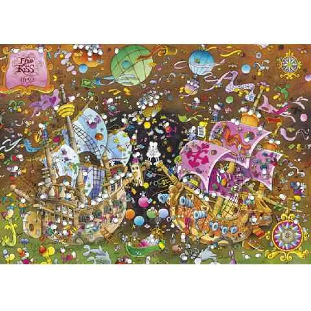 Mordillo Der Kuss Puzzle 6000 Teile - Clementoni kép 2