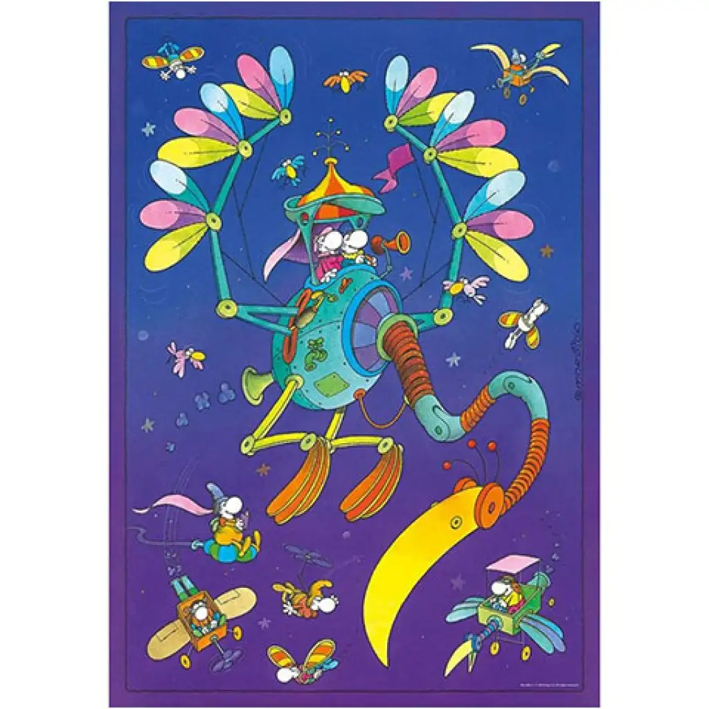 Mordillo Reise Puzzle 500 Teile - Clementoni kép 2