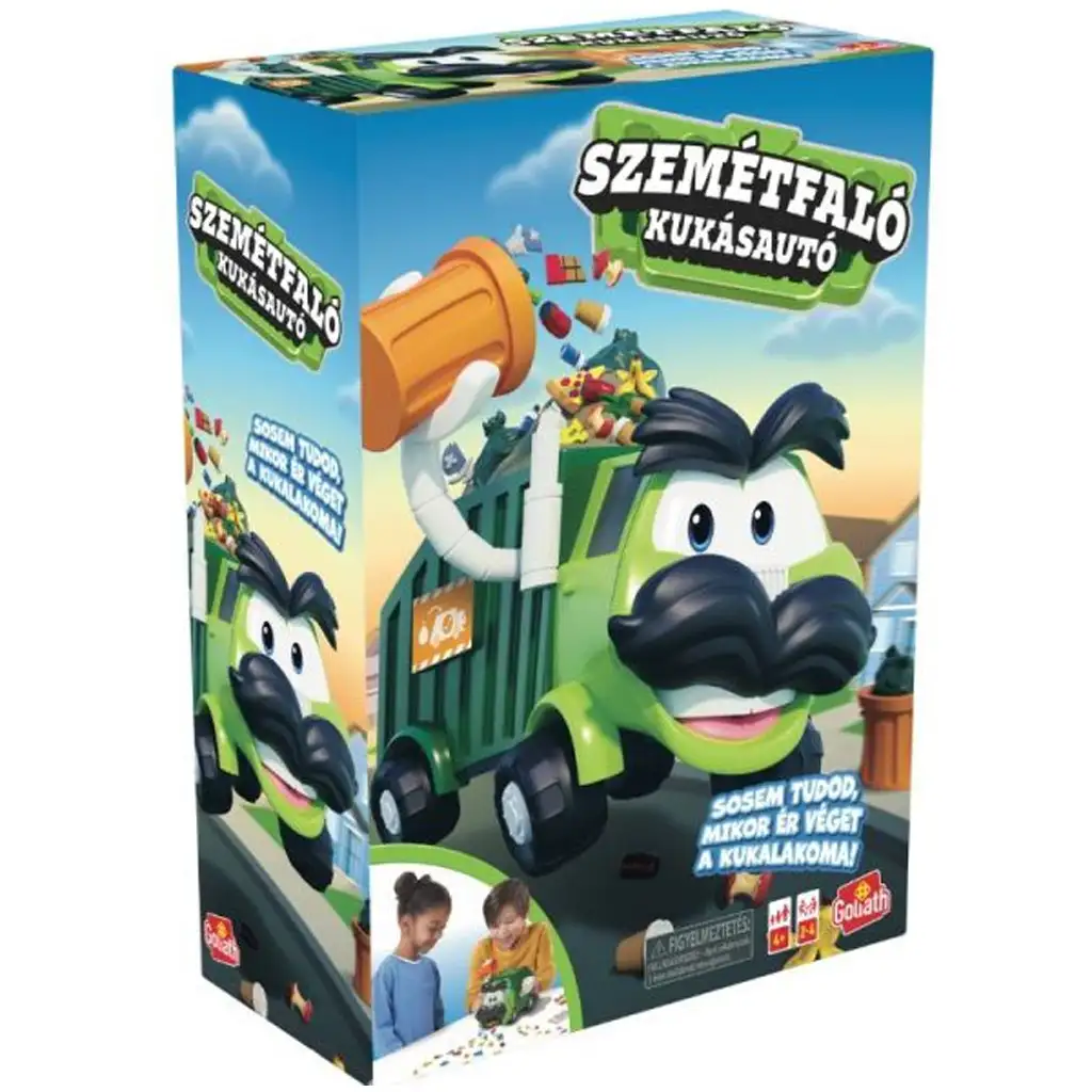 Müllschlucker Müllwagen Brettspiel