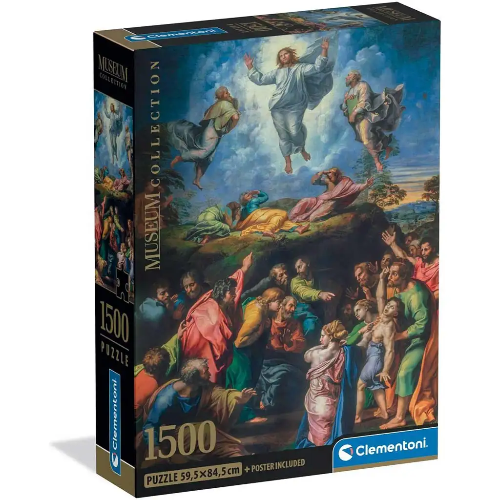 Museum Collection: Rafaels Verklärung 1500-teiliges Kompaktpuzzle - Clementoni