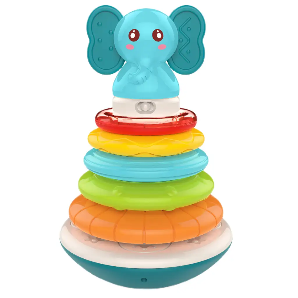 Music World: Elefantenturm-Bauspiel mit Ton kép 3