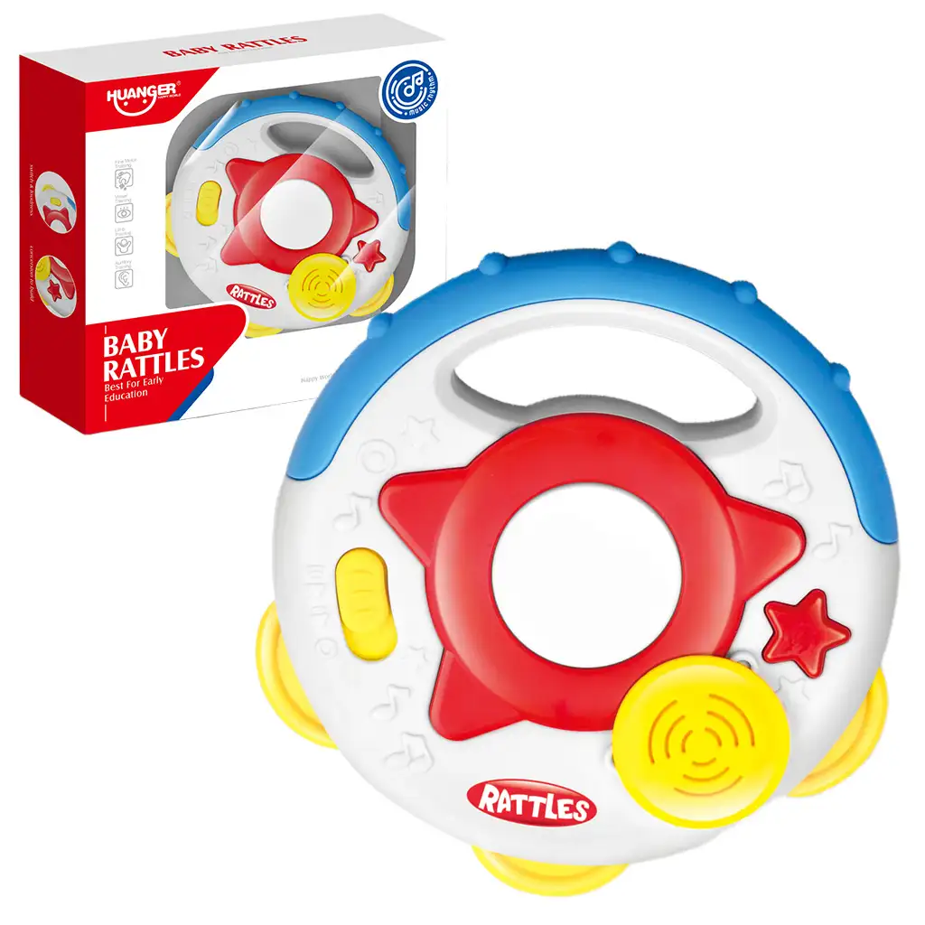 Music World: Rasselndes Baby-Lenkrad mit Geräusch