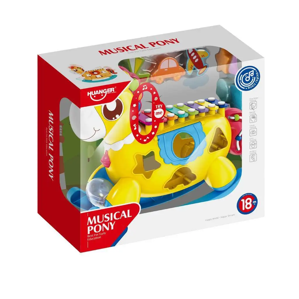 Musikalisches Pony-Babyspielzeug