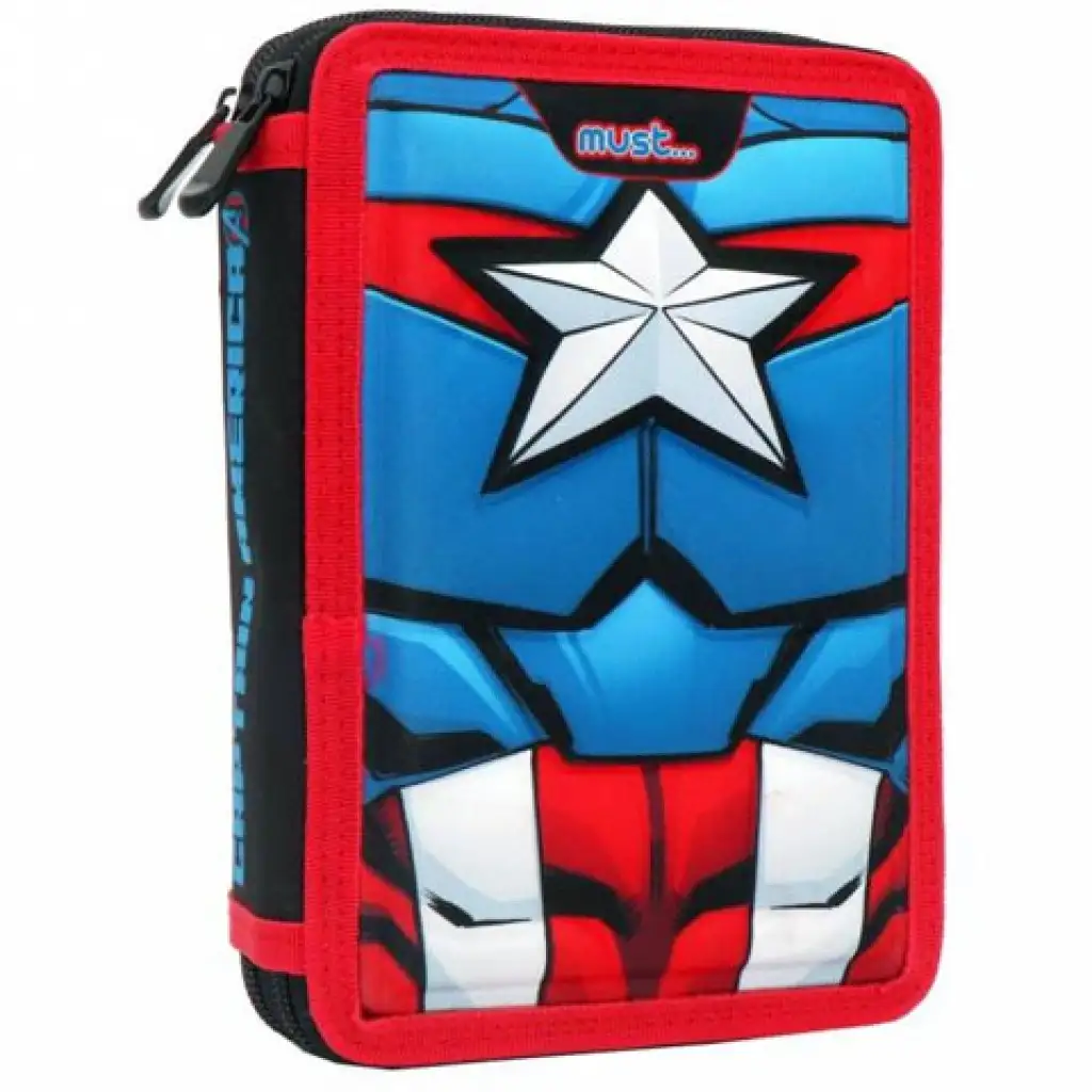 Muss... Captain America gefülltes Etagen-Federmäppchen