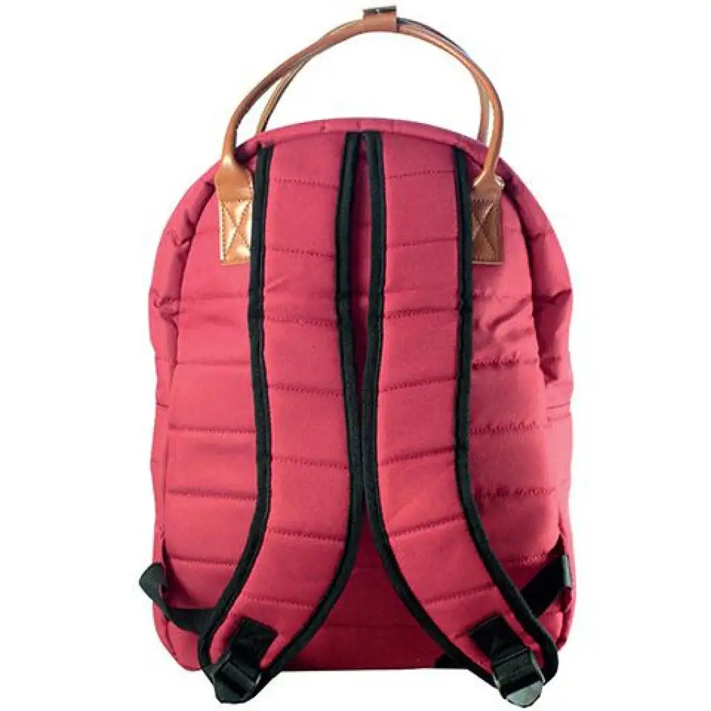 Muss: Roter, abgerundeter Schulranzen, Rucksack 40x30x12cm kép 2