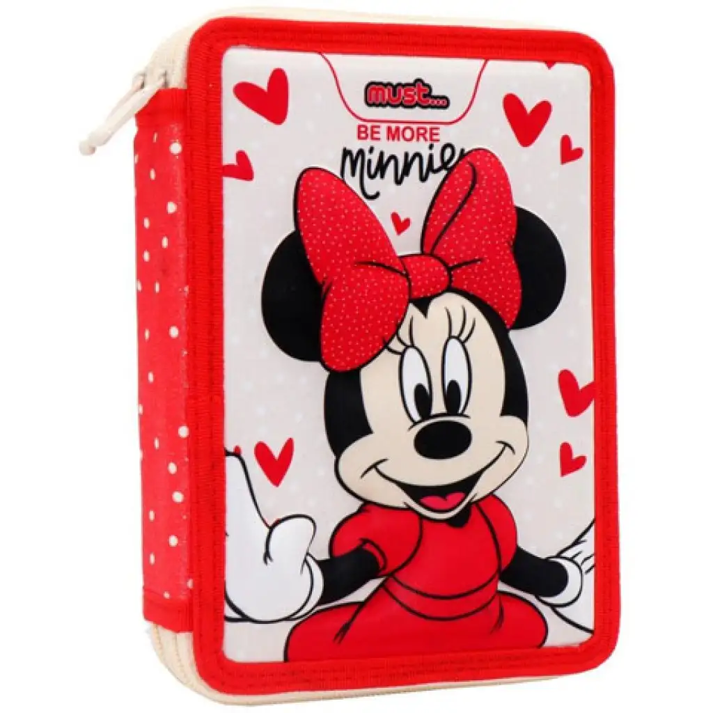 Must... Be more Minnie gefülltes Etagen-Federmäppchen