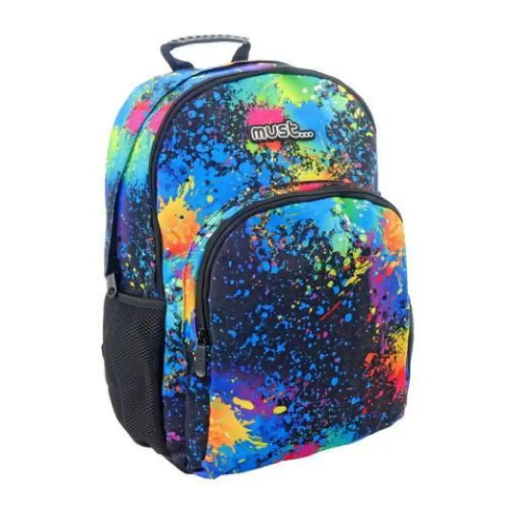 Must Color Splash Schultasche Rucksack 45x33x16cm