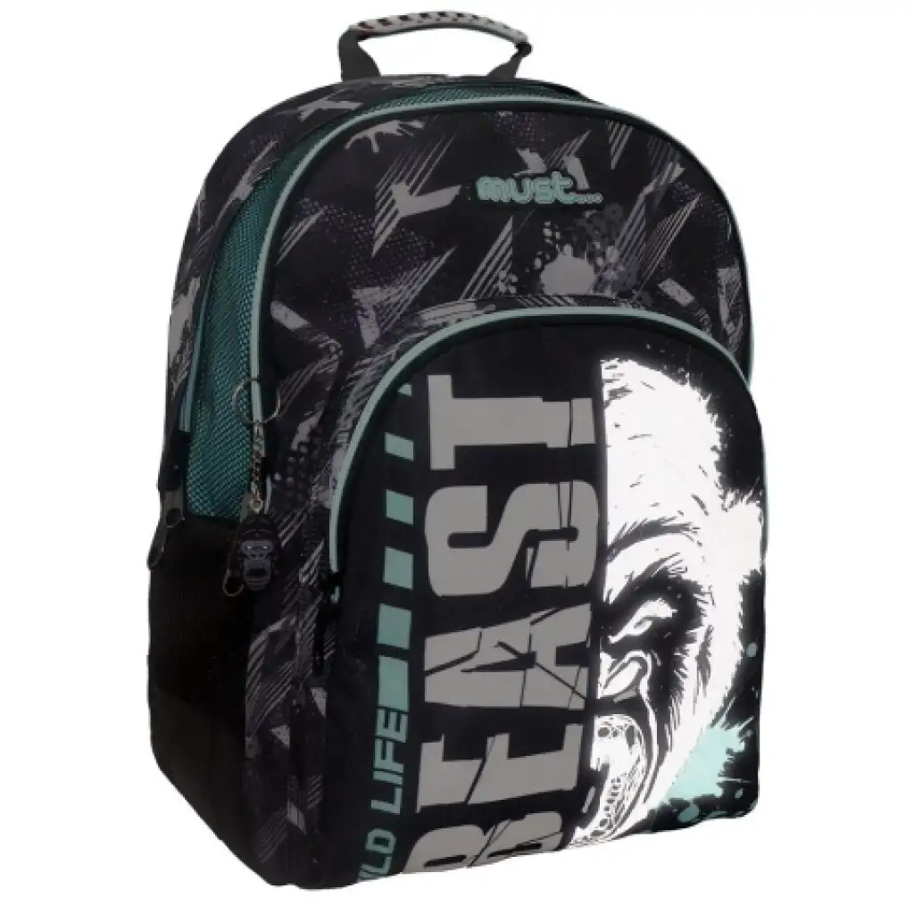 Must Energy: Beast ergonomischer Schulrucksack kép 2