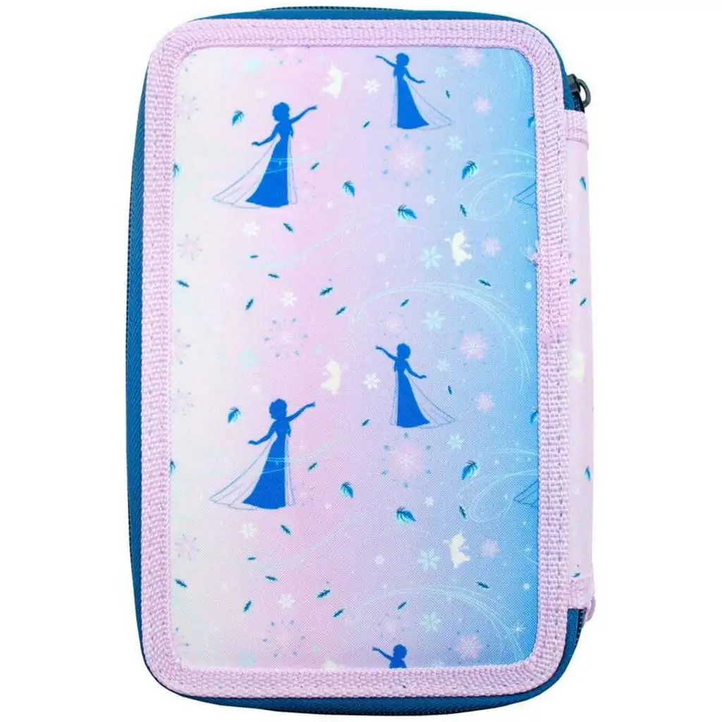 Must: Gefülltes dreistöckiges Federmäppchen mit Eiskönigin-Motiv kép 2