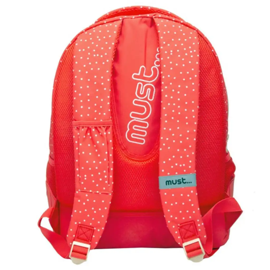 Must: Mehr Minnie Maus roter Schulranzen, Rucksack 32x18x43cm kép 2