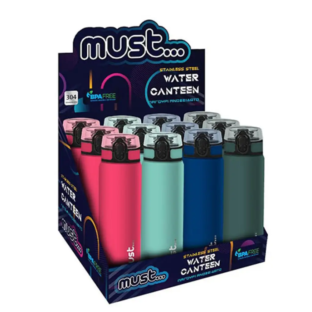 Must Pagouri Metallflasche 650ml in verschiedenen Ausführungen