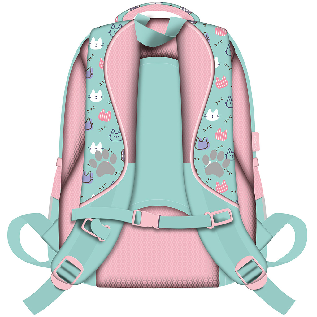 My Little Friend Fluffy Kitty Schultasche, Rucksack BPL58 44x31x19cm kép 2