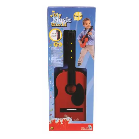 My Music World: Elektrische Country-Gitarre 54cm - Simba Toys kép 3