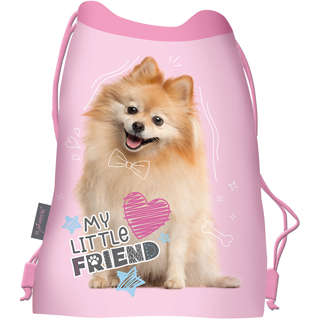 My little friend Hundesportbeutel, Turnbeutel 43x32 cm