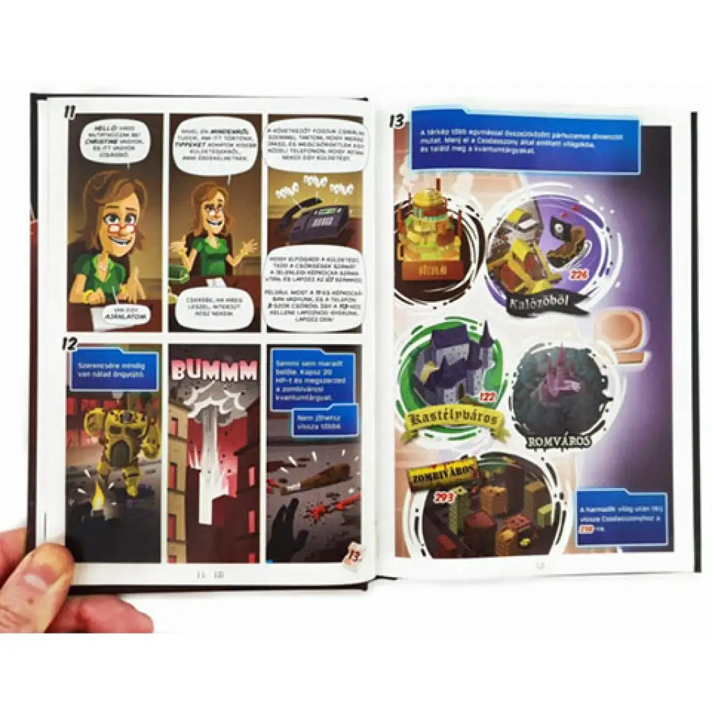 Mystery: Ein interaktiver Superhelden-Comic kép 3