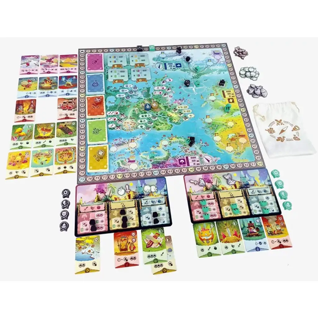 Navoria Entdecker-Brettspiel kép 6