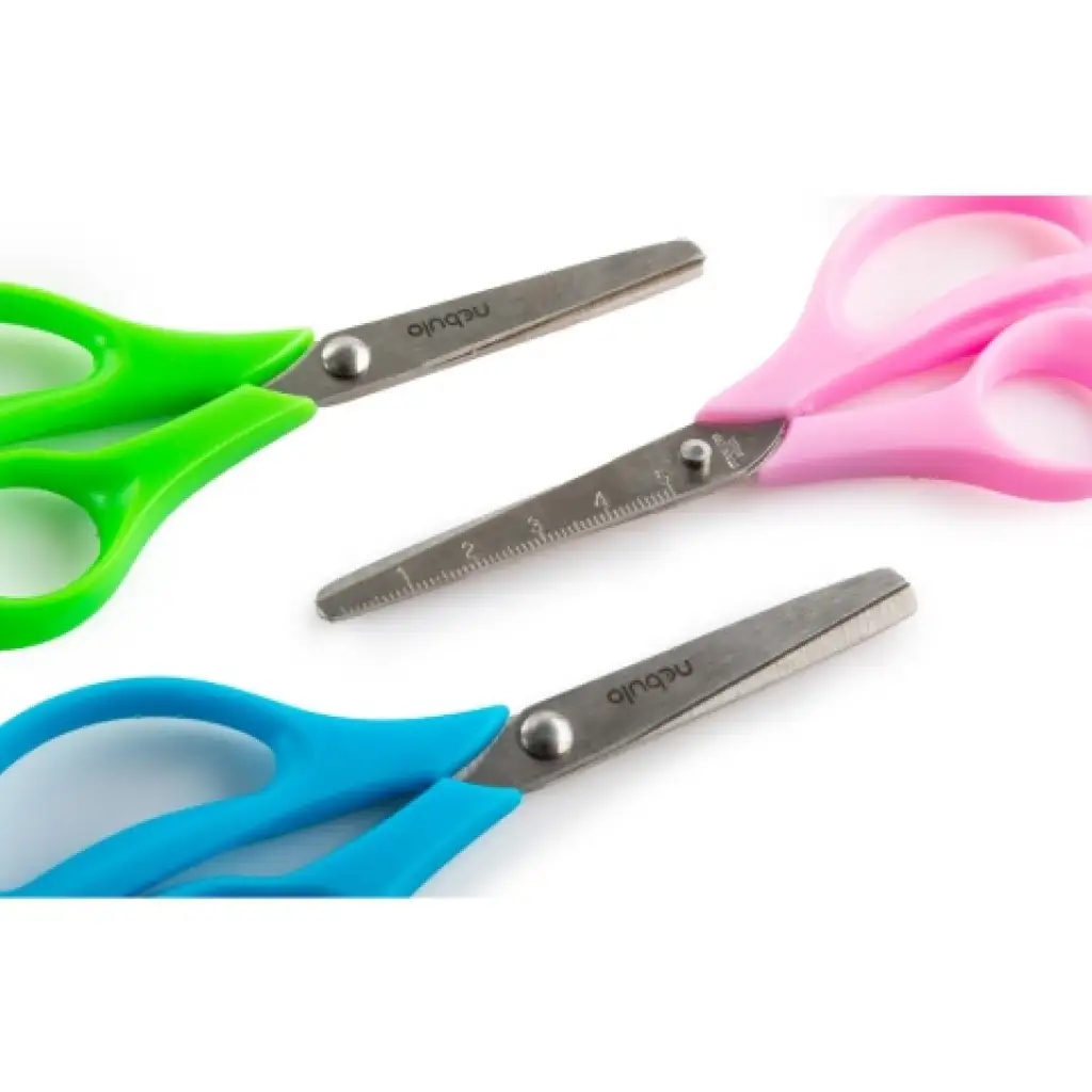 Nebulo: Ergonomische Schulschere mit abgerundeter Spitze in verschiedenen Ausführungen kép 2