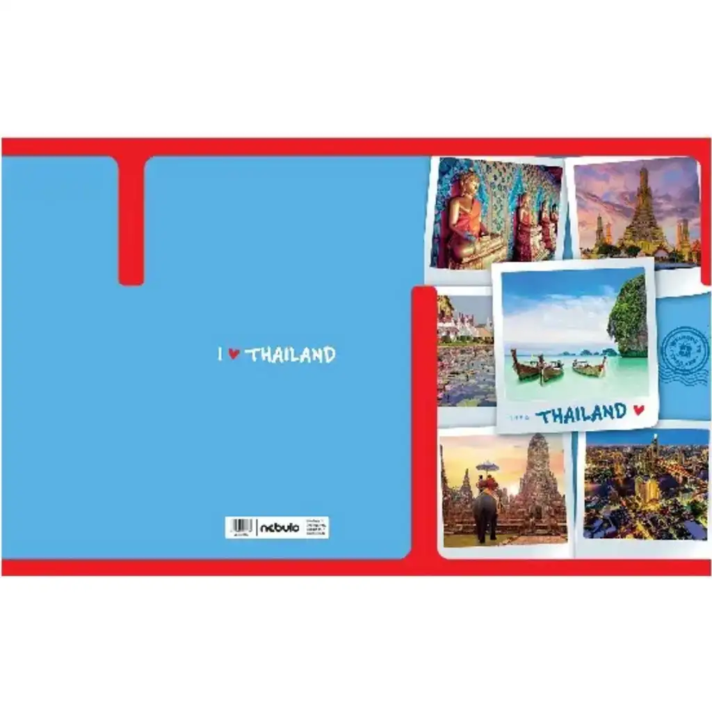 Nebulo: Gummimappe A4 Thailand