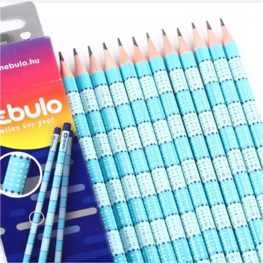Nebulo: HB Graphitstift mit Einmaleins-Tabelle 1 Stk kép 1