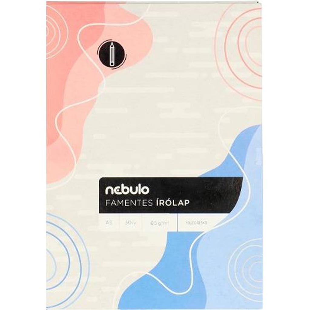 Nebulo: Holzfreies Schreibpapier A5 foliert 50 Stück