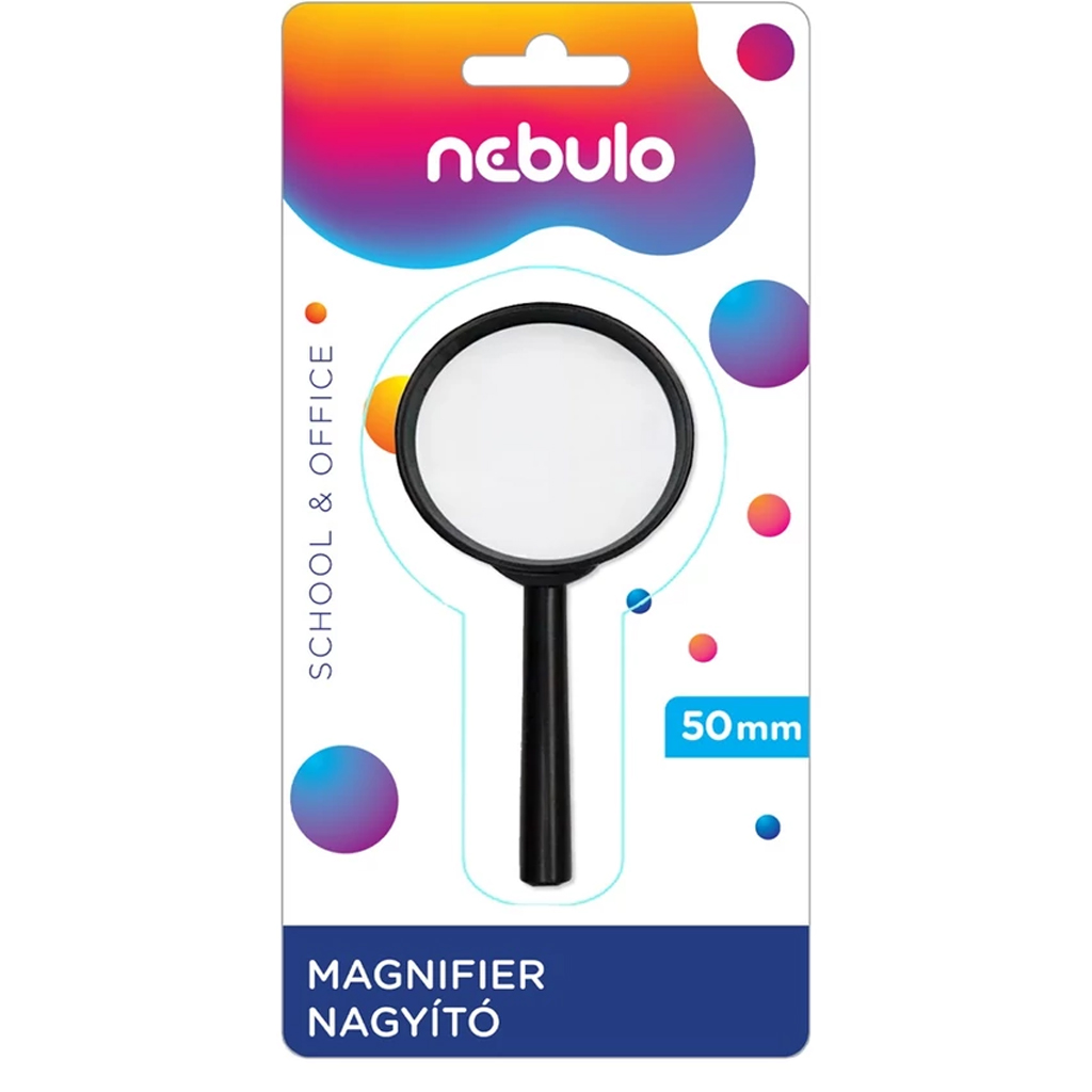 Nebulo: Lupe mit Kunststoffgriff, 50-mm-Linse