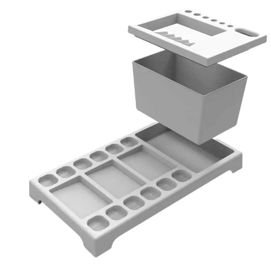Nebulo: Malpalette und Pinselwaschset kép 2