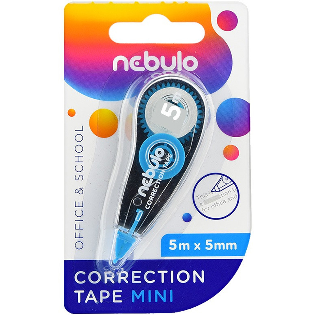 Nebulo: Mini Korrekturroller 5 mm x 5 m