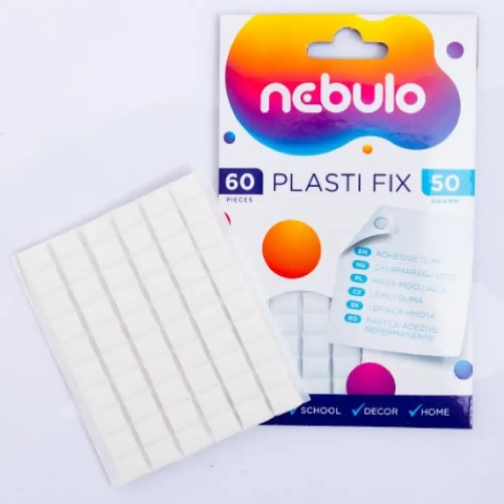 Nebulo: Plasti Fix Knetkleber 60er-Set 50g