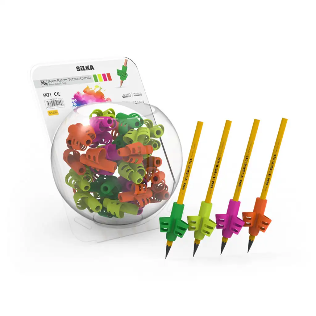 Nebulo: Silikon Neon Stiftgriff in verschiedenen Farben 1 Stück