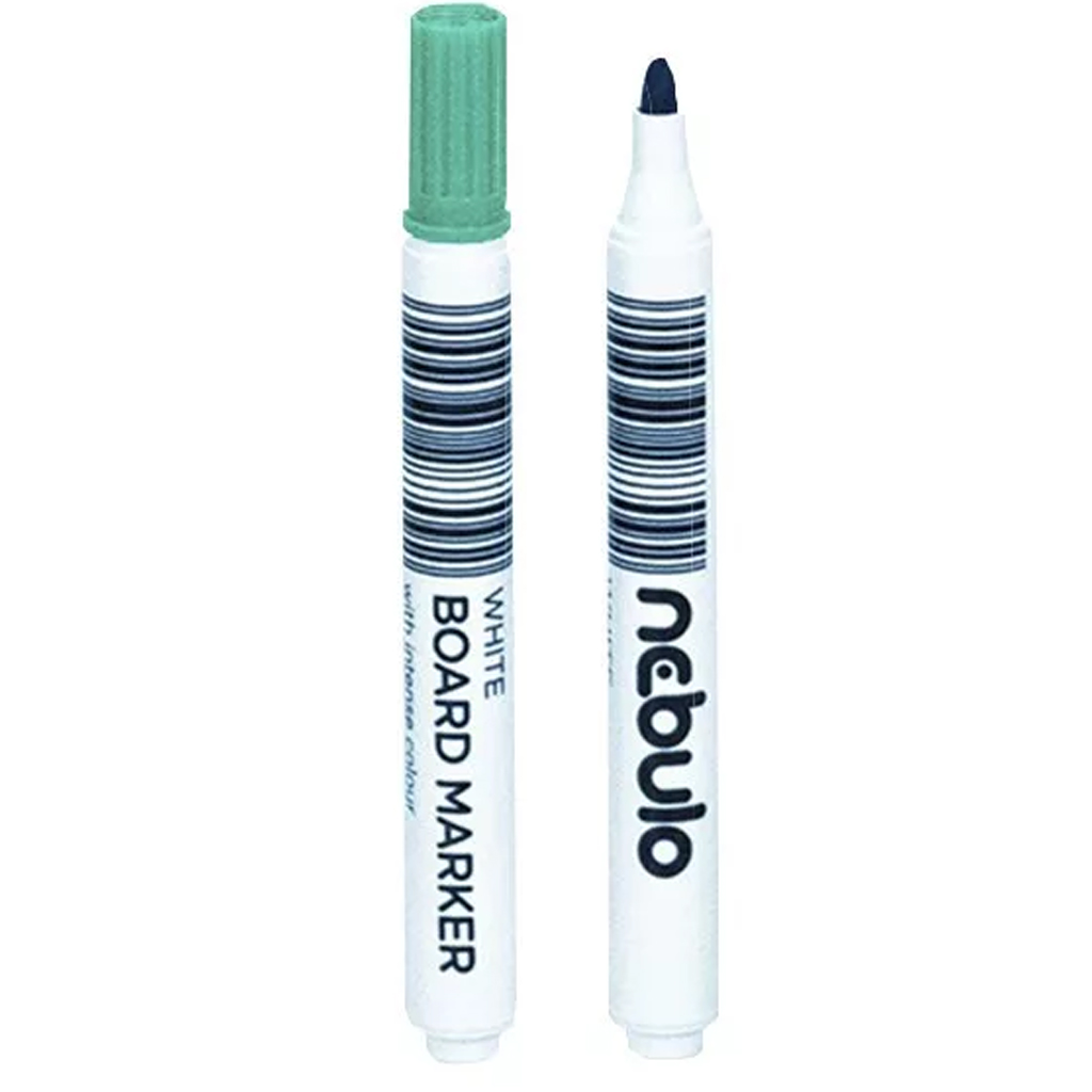 Nebulo: Whiteboard-Marker mit kegelförmiger Spitze, grün
