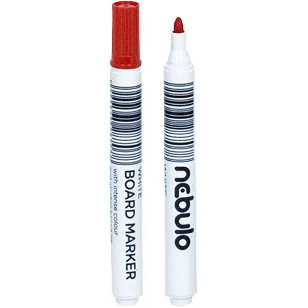 Nebulo: Whiteboard-Marker mit konischer Spitze, rot