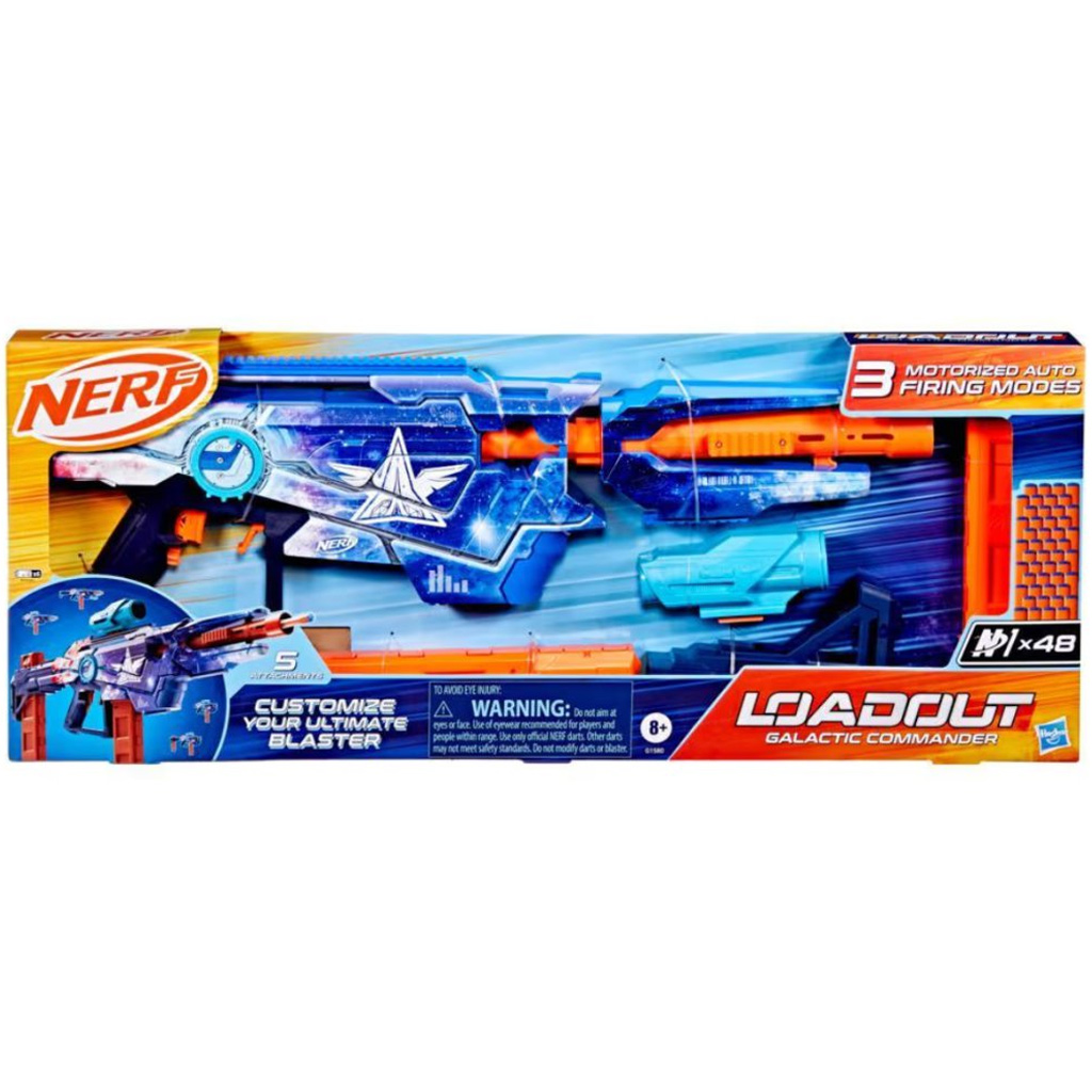 Nerf: Loadout Galactic Commander Schaumstoffblaster – Hasbro