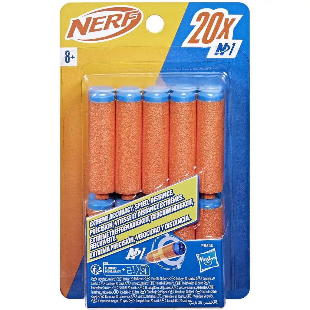 Nerf: N-Serie: Nachfüllpackung mit 20 Schaumstoffpfeilen - Hasbro