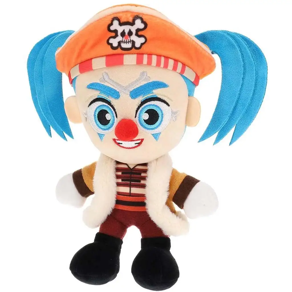 Netflix: One Piece - Buggy Charakter Plüschfigur 20cm kép 3