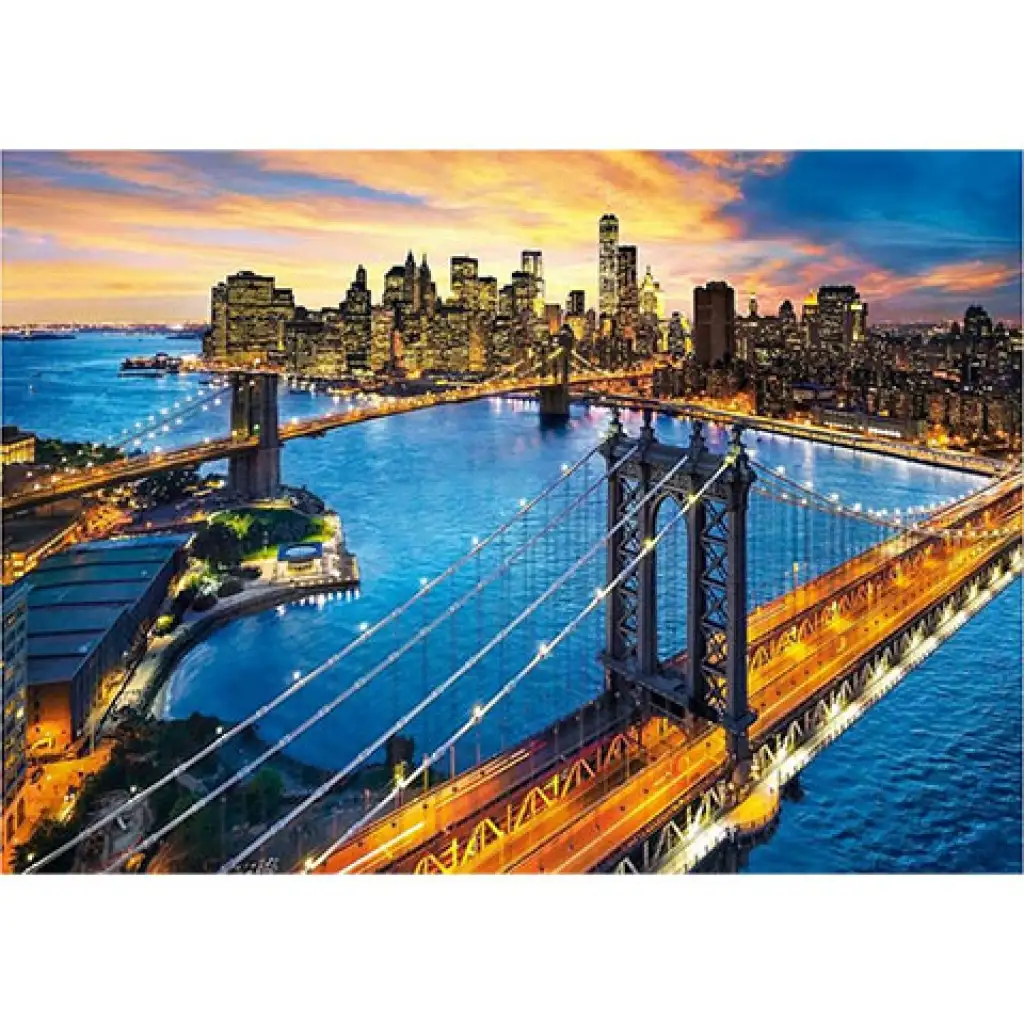 New York HQC Puzzle 3000 Teile - Clementoni kép 2