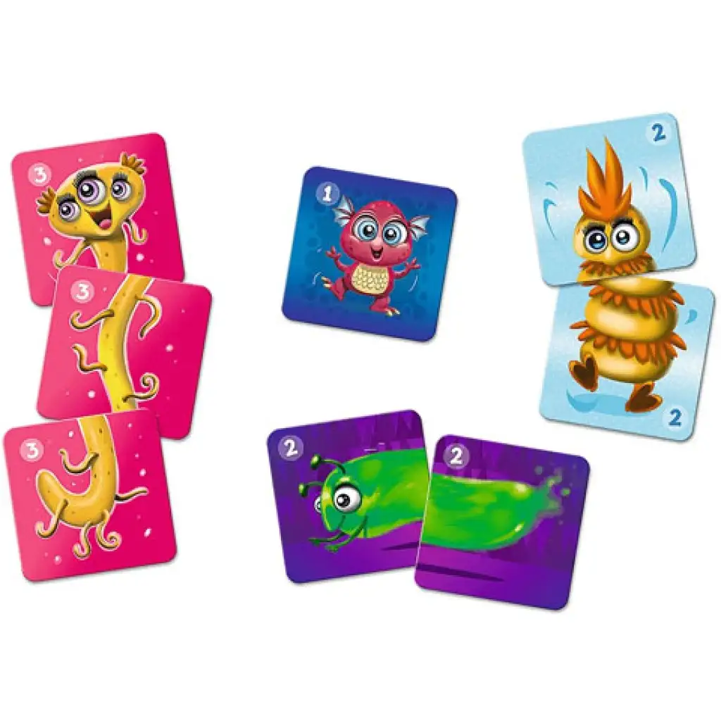 Niedliche Monster Classic & Plus Memory-Spiel 36-teilig - Trefl kép 2