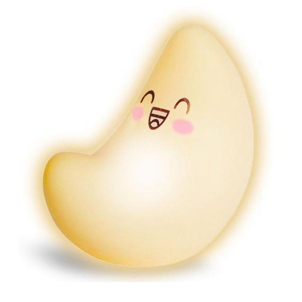 Niedlicher Mondnachtlampe 15cm kép 2