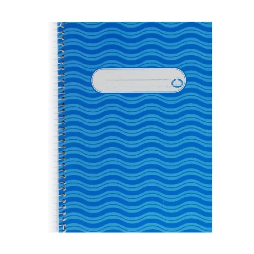 Novum liniertes Spiralheft A/5 80 Blatt