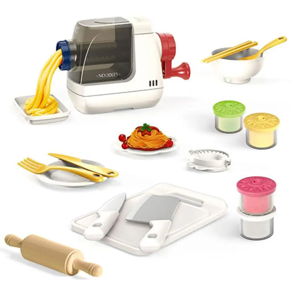 Nudelherstellungs-Spielset mit Knetmassen kép 2