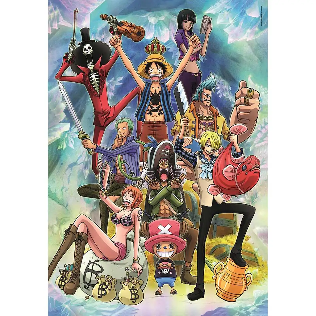 One Piece 1000-teiliges kompaktes Puzzle 50x70cm - Clementoni kép 2