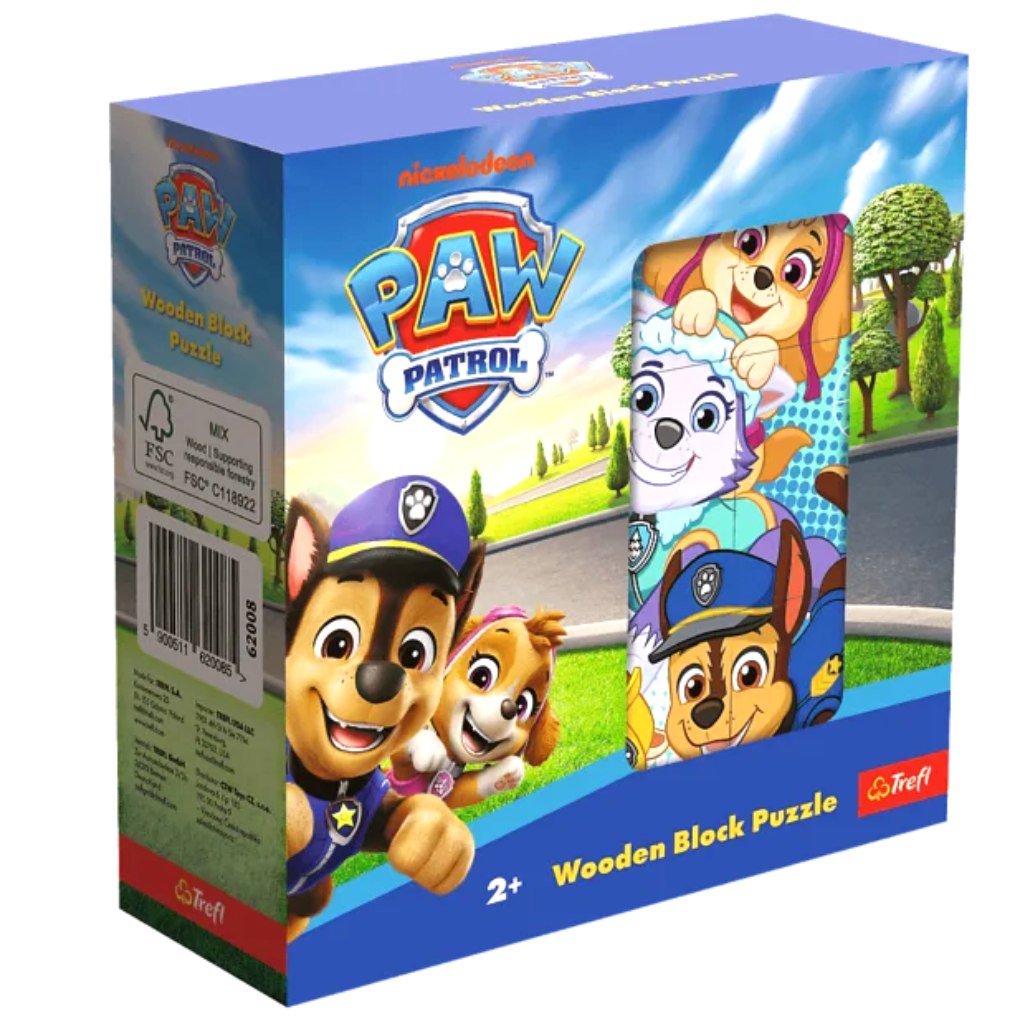 PAW Patrol 9-teiliges Würfelpuzzle - Trefl